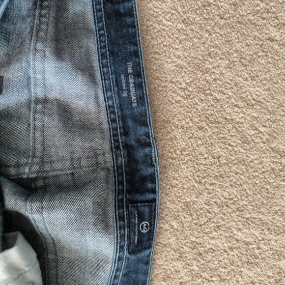 Anthropologie AG The Graduate Straight Leg Classic Tailored Mens Jeans 38x34 - Picture 6 of 10